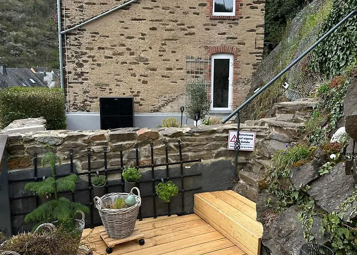 Casa de Férias Goldstueck Wohnen Im Weinberg