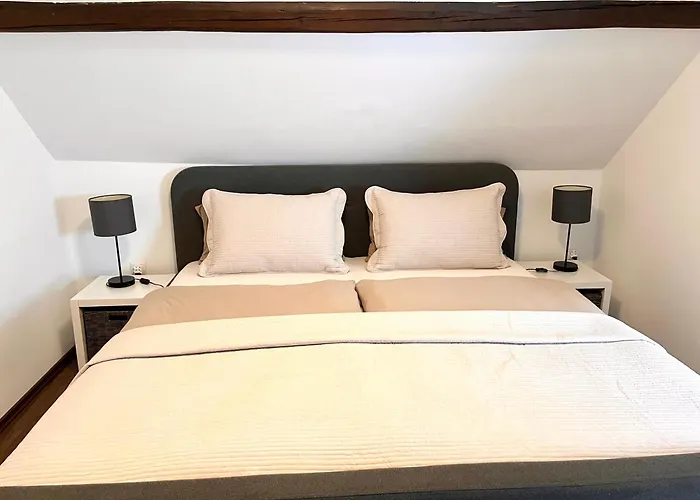 Casa de Férias Goldstueck Wohnen Im Weinberg